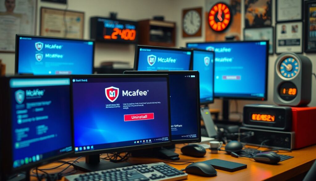 Mehrbenutzer-McAfee Deinstallation