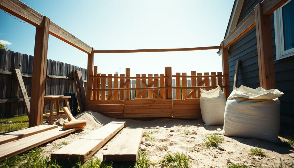 Schritt-für-Schritt Anleitung Sandkasten