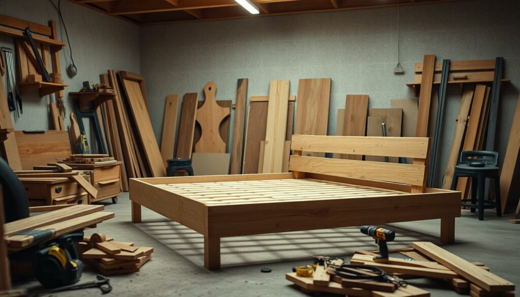 anleitung bett bauen