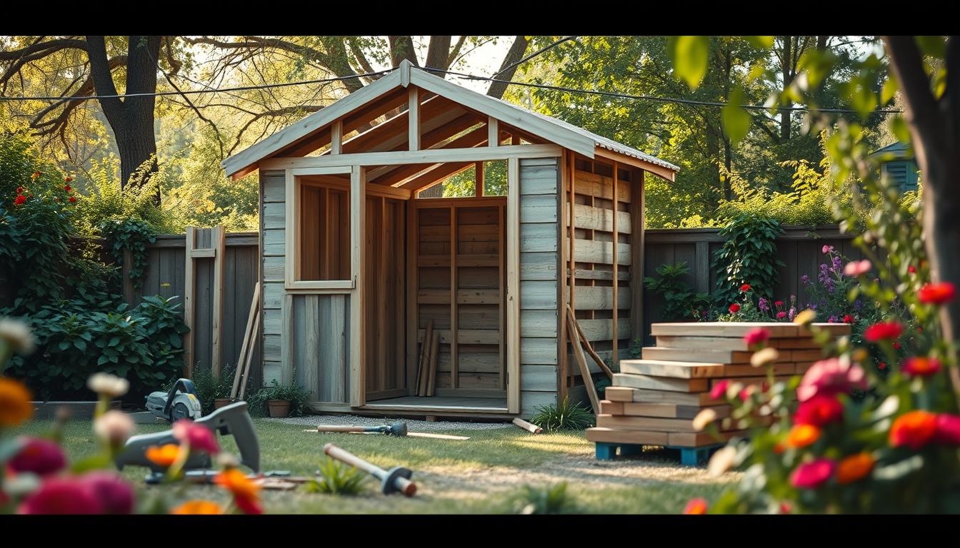 gartenhaus selber bauen