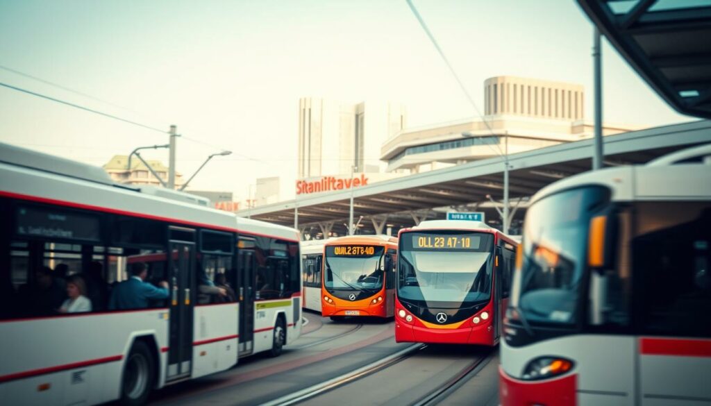 öffentliche Verkehrsmittel