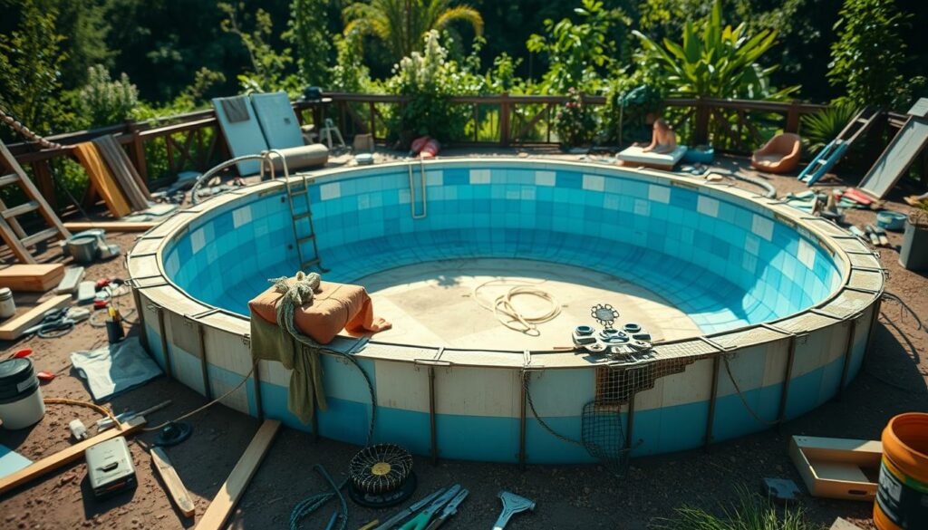 pool selber bauen