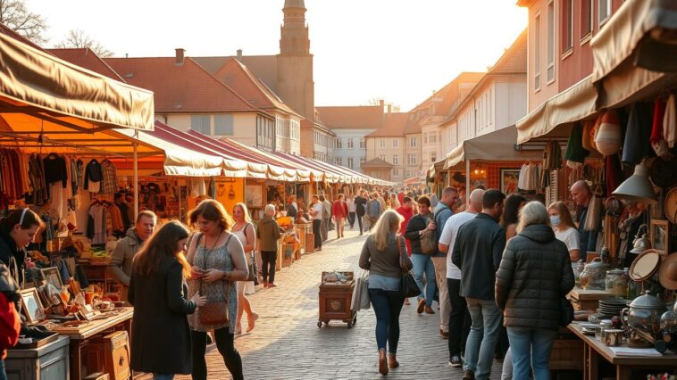 Flohmärkte 2025 in Sachsen - Orte & Termine