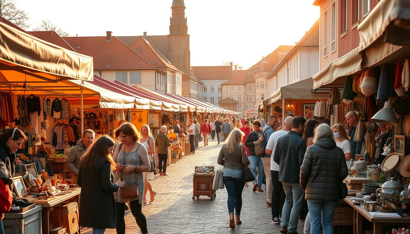 Flohmärkte 2025 in Sachsen - Orte & Termine