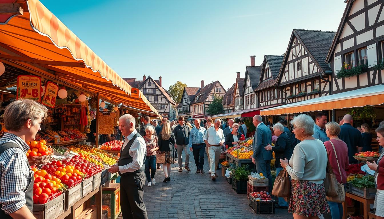 Wochenmärkte 2026 in Hessen – Orte & Termine