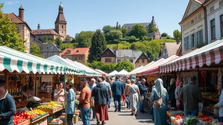 Wochenmärkte 2026 in Nordrhein-Westfalen – Orte & Termine